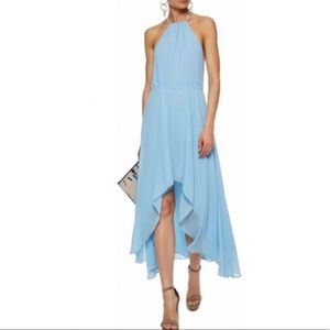 New HAUTE HIPPIE Chiffon Dress L